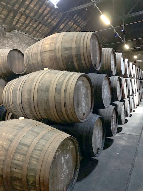 Port wine cellar in Porto